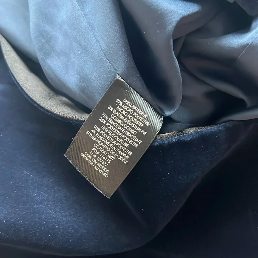 ALICE + OLIVIA KYLIE LONG SHAWL COLLAR JACKET - Picture 5 of 6